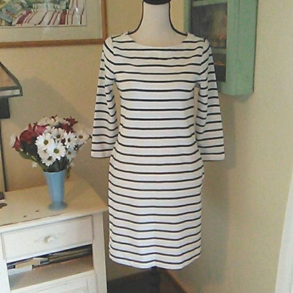 A New Day French Terry Striped Shift